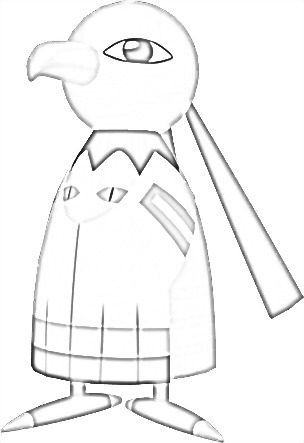Coloriage de Xatu