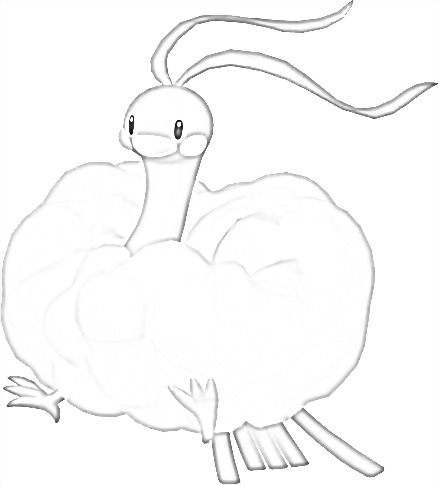 Coloriage de Altaria