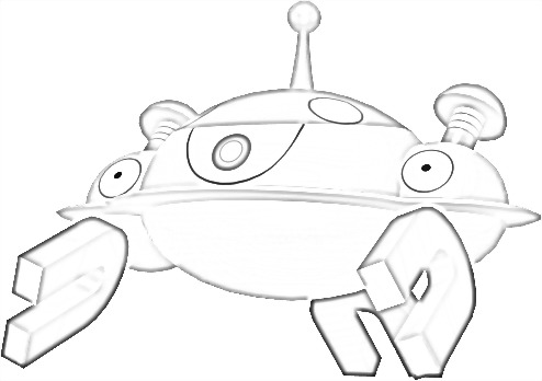 Coloriage de Magnézone