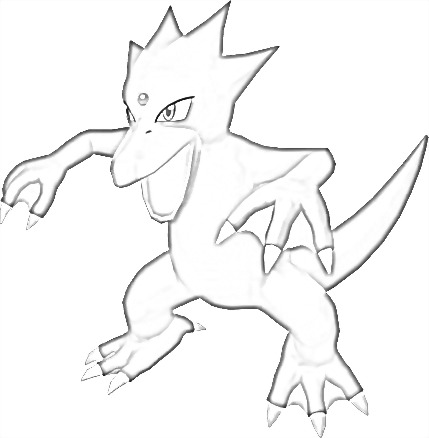 Coloriage de Akwakwak
