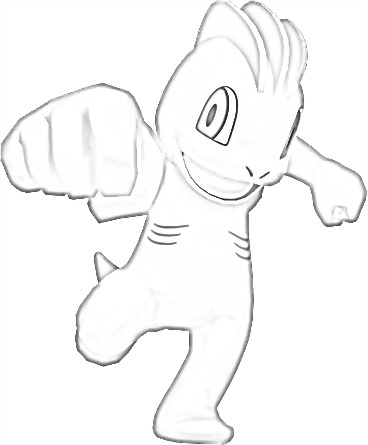 Coloriage de Machoc