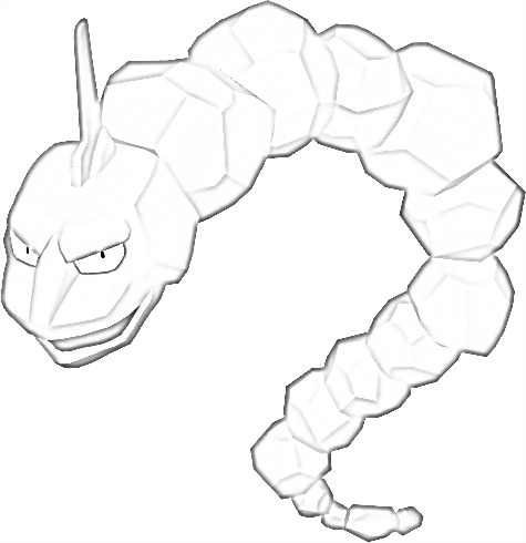 Coloriage de Onix